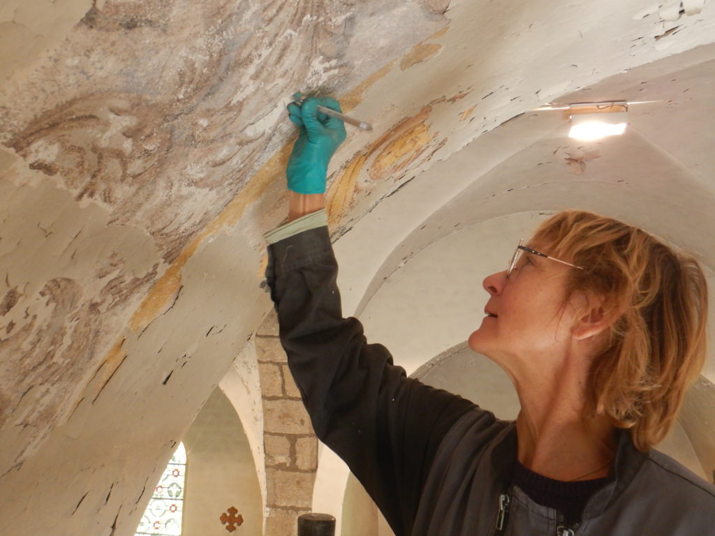 Caroline Snyers Église St Julien Molin Molette