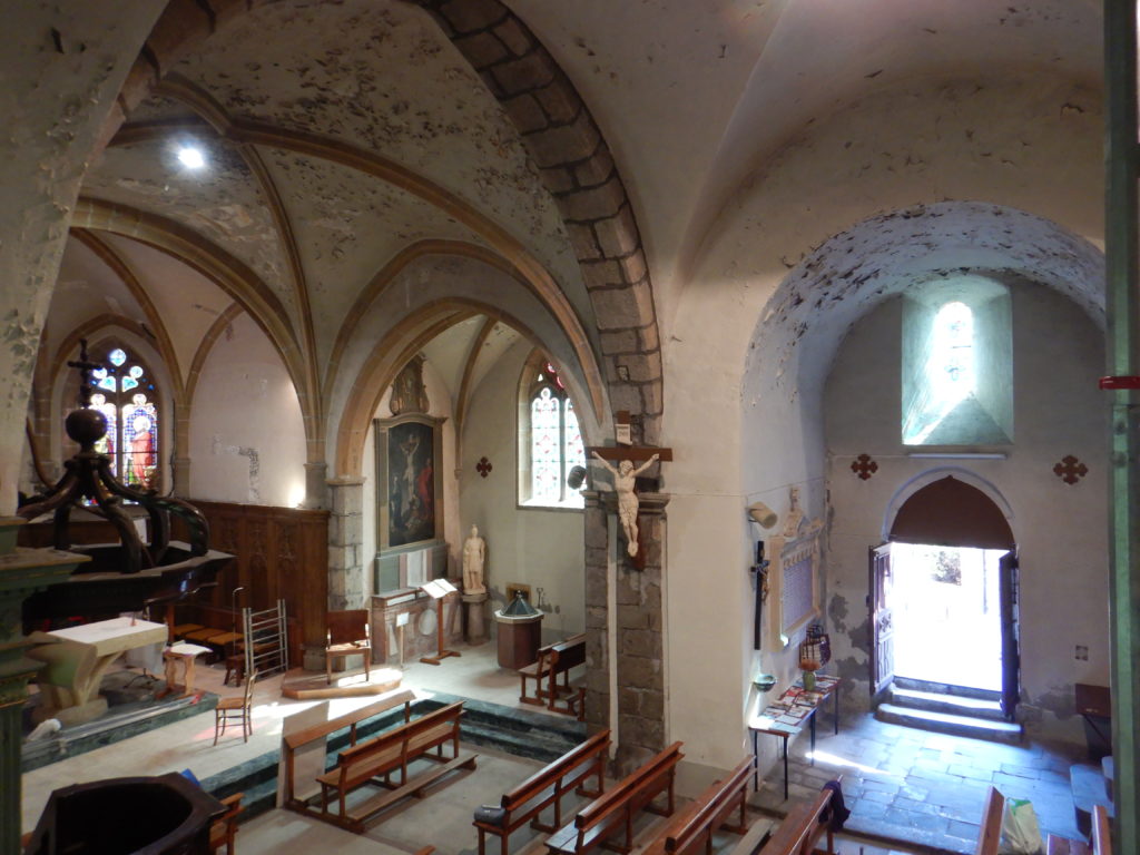 Église St Julien Molin Molette chapelles
