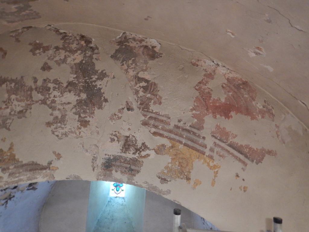 Decors peints peintures murales Église St Julien Molin Molette