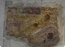 gros plan fragment decor medieval